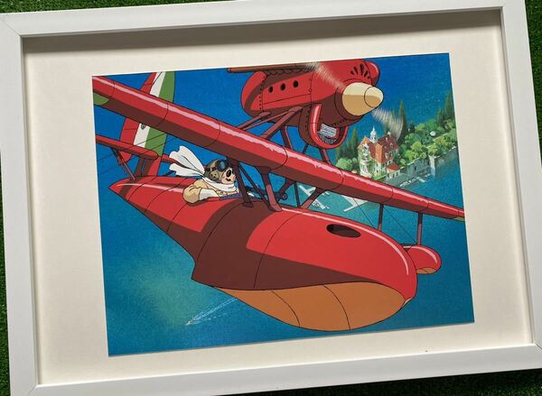 【激レア】ジブリ　紅の豚　ポスター　宮崎駿　カレンダー　1996年　STUDIO GHIBLI 検)セル画　原画　ポストカード　イラスト