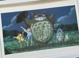 【激レア】ジブリ　となりのトトロ 　ポスター　宮崎駿　カレンダー　2003年　STUDIO GHIBLI 検)セル画　原画　ポストカード　イラスト