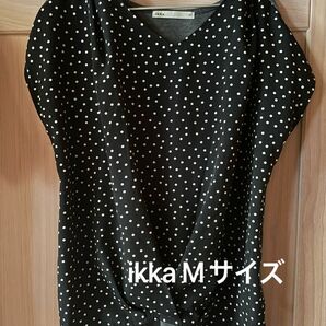 ikka トップス ブラウス　シャツ　半袖Tシャツ