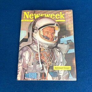 【 Newsweek magagine 1963年 5月号 】ニューズウィーク 宇宙飛行士クーパー表紙 英語雑誌 当時物 eBay digjunkmarket