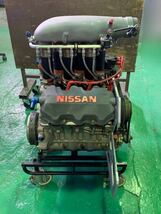 日産　VG30 レーシングエンジン グループC エレクトラモーティブ VGR Cカー NISMO Gr.C エンジン本体　NISSAN レーシングカー　IMSA_画像6