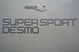 ★送料無料★Ducati Super Sport Desmo ドゥカティ デスモ カッティング ステッカー デカール 2枚セット