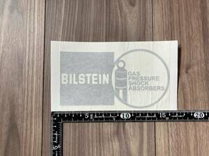 ★送料無料★BILSTEIN Sticker Decal ビルシュタイン ステッカー デカール シルバー 2枚セット