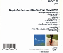 ◆PENGUIN CAFE ORCHESTRA◆BROADCASTING FROM HOME ペンギン・カフェ・オーケストラ ブロードキャスティング・フロム・ホーム 即決 送料込_画像2