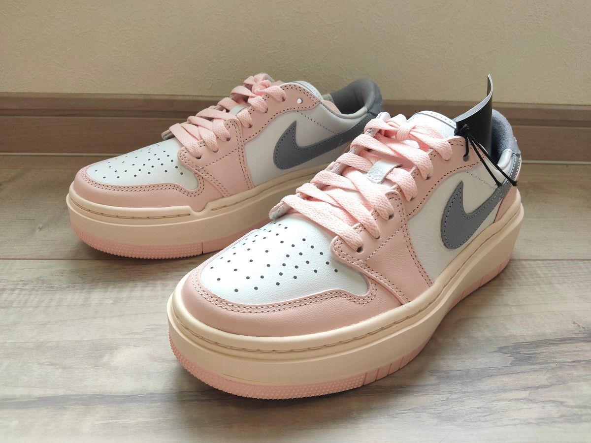 新品】24 5㎝ Nike Air Jordan 1 Low GS Fierce Pink ナイキ エア