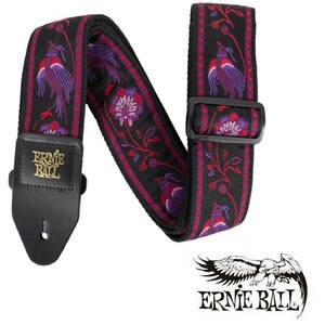 ERNIE BALL 5360 JACQUARD STRAP PLEASANT PHEASANT ギター/ベースストラップ〈アーニーボール〉