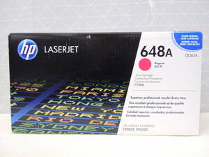 A514 新品未開封品 HP 純正 インク トナーカートリッジ 648A CE263A マゼンタ LaserJet Enterprise CP4025 CP4525