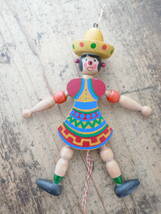 5246◎オーストリア製　木製玩具　ジャンピングジャック　木製操り人形　ヴィンテージ　レトロ_画像2