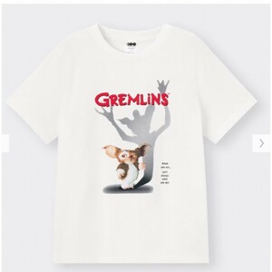 新品未使用　グレムリン　映画　ムービー　グラフィックＴシャツ ＧＵ　Ｓサイズ　ホワイト　白