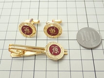 P807　タイピン　カフス　甲南大学　記念品　ミキモト製　MIKIMOTO　1993年　アクセサリー_画像9