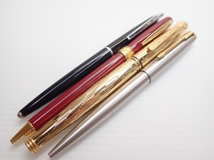 V317　文具　ボールペン　SAILOR　SR　PARKER　他　4本セット　各種　ヴィンテージ　文房具/Pen