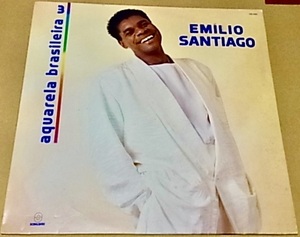 BRA盤90年オリジ！ Roberto Menescal全面プロデュース！ブラジリアン メロウ〜ボサ〜MPB傑作！Emilio Santiago /Aquarela Brasileira 3