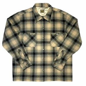 08AW Mサイズ テンダーロイン T-WOOL SHT チェック ネルシャツ キムタク着