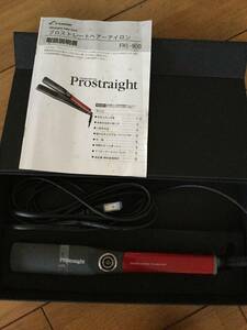 未使用箱入りProstraightプロストレートアイロン