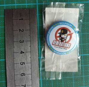  非売品 フェットチーネグミ 缶 バッジ ジェネレーションズ・フロム・エグザイル・トライブ GENERATIONS from EXILE TRIBE pinback button