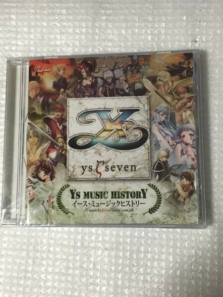 非売品 CD イース・ミュージックヒストリー 新品 PSP イース 7 日本ファルコム NIHON FALCOM Ys Seven MUSIC HISTORY not sold in stores