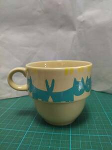 非売品 POU DOU DOU プードゥドゥ マグカップ 猫 ？ ねこ ネコ マグ カップ コップ CAT NYA Mug Cup