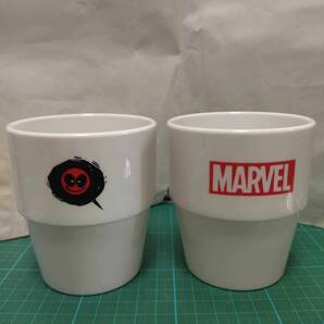 マーベル デッドプール ロゴ プラ コップ プラスチック デップー マグカップ 湯のみ tea logo MARVEL Deadpool Mug Cup