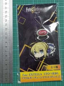 Fate / EXTELLA UFO.... акрил цепочка для ключей эмблема Saber приз брелок для ключа mascot saber acrylic key chain ring