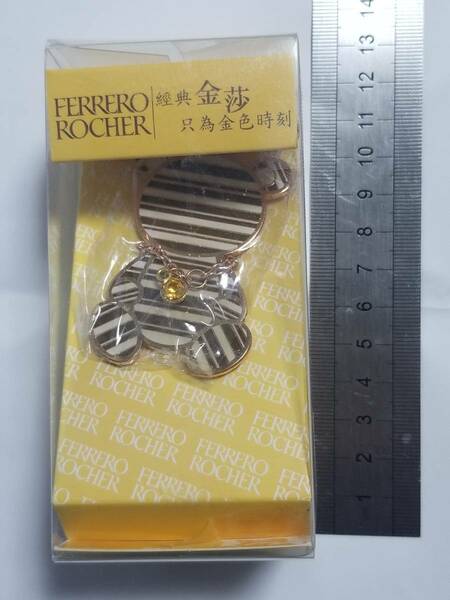 アジア 限定 FERRERO ROCHER BEAR accessories アクセサリー ベア フェッレロ ロシェ チャーム ストラップ キーホルダー key ring chain