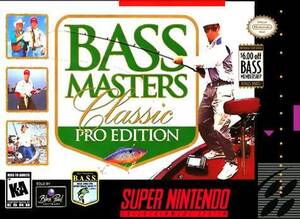 ★送料無料★北米版 スーパーファミコン SNES Bass Masters Classic Pro Edition バスマスターズクラシック プロエディション