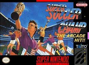 ★送料無料★北米版 スーパーファミコン SNES Super Soccer Champ ハットトリックヒーロー