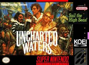 ★送料無料★北米版 スーパーファミコン SNES Uncharted Waters 大航海時代