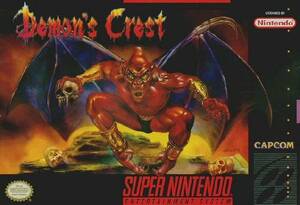 ★送料無料★北米版 スーパーファミコン SNES Demon's Crest デモンズブレイゾン 魔界村 紋章編