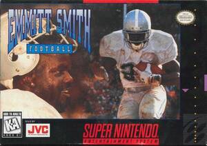 ★送料無料★北米版 スーパーファミコン SNES Emmitt Smith Football エミット・スミス フットボール