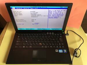 SONY VAIO VPCZ23AGJ Core i5-2410GHz　RAM 4GB 通電確認　ジャンク