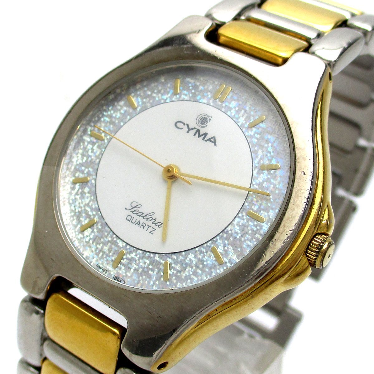Yahoo!オークション -「cyma 時計」(3針（時、分、秒）) (アナログ 