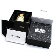 シチズン 時計 シチズンコレクション ツノクロノ メンズ STAR WARS 600本限定モデル C-3PO AN3662-51W CITIZEN 保証書 BOX 未使用_画像3