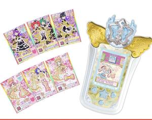 【未開封　未使用品】キラッとプリ☆チャン プリチャンデザインパレットエターナルホワイト先行予約特典付(限定プロモカード6枚)