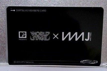 ワールドステージ WMJ ダーツライブカード