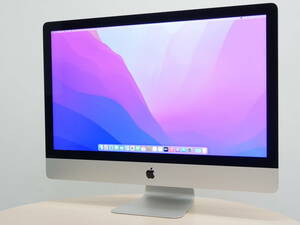 薄型大画面Retina-5K 27inch iMac Core i5-6500 3.2GHz QC メモリ16GB HDD1TB AMD RADEON R9 M380(2GB) Mac OS Monterey