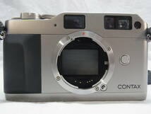 ▲CONTAX コンタックス G1 ボディ▲レンズ Sonnar 2.8/90 T＊ Carl Zeiss▲カメラ フィルム ストラップ キャップ 通電OK USED▲60_画像3