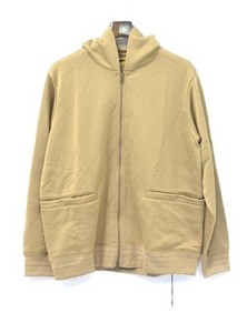 HURRAY HURRAY フレイフレイ Jersey Sweat Zip Hoodie ジャージスウェット ジップアップフーディー 0 BEIGE ベージュ PARKA パーカー