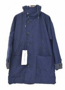 HURRAY HURRAY フレイフレイ Reversible Hooded Coat リバーシブルフーデッドコート 1 NAVY ネイビー Boa ボア Military ミリタリー