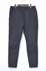 bukht ブフト SWEAT PANTS スウェットパンツ 1(M) BIRDSEYE バーズアイ 格子柄 EASY イージー STRETCH ストレッチ