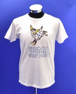 BUZZ RICKSON'S (バズリクソンズ) USMA WEST POINT S/S TEE クルーネック プリント 半袖 Tシャツ ARMY アーミー ミリタリー アメリカ製