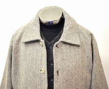 mfpen （エムエフペン）ROOM JACKET ルームジャケット ORGANIC BROWN HERINGBONE WOOL オーガニック ヘリンボーン ウール ブルゾン 1LDK_画像9