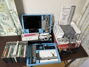 【ジャンク】テレビビデオ ゲーム Nintendo Wii ・ ソニープレイステーション まとめて 『動作未確認のためジャンク品扱いです』