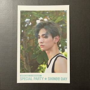 SHINee ポストカード キー SHINee デビュー7周年記念 SPECIAL PARTY ★ SHINee DAY 【非売品】