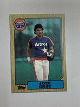 ★ホセ・クルーズ【Jose Cruz】’87　＃670　通算2251安打・317盗塁_画像1