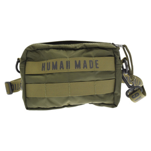 HUMAN MADE ヒューマンメイド 22AW MILITARY POUCH ミリタリーポーチ バッグ 鞄 グリーン