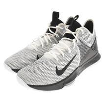 NIKE ナイキ LEBRON WITNESS IV EP CD0188-101 レブロン ウィットネス ローカットスニーカー US12.5/30.5cm ブラック/ホワイト_画像3