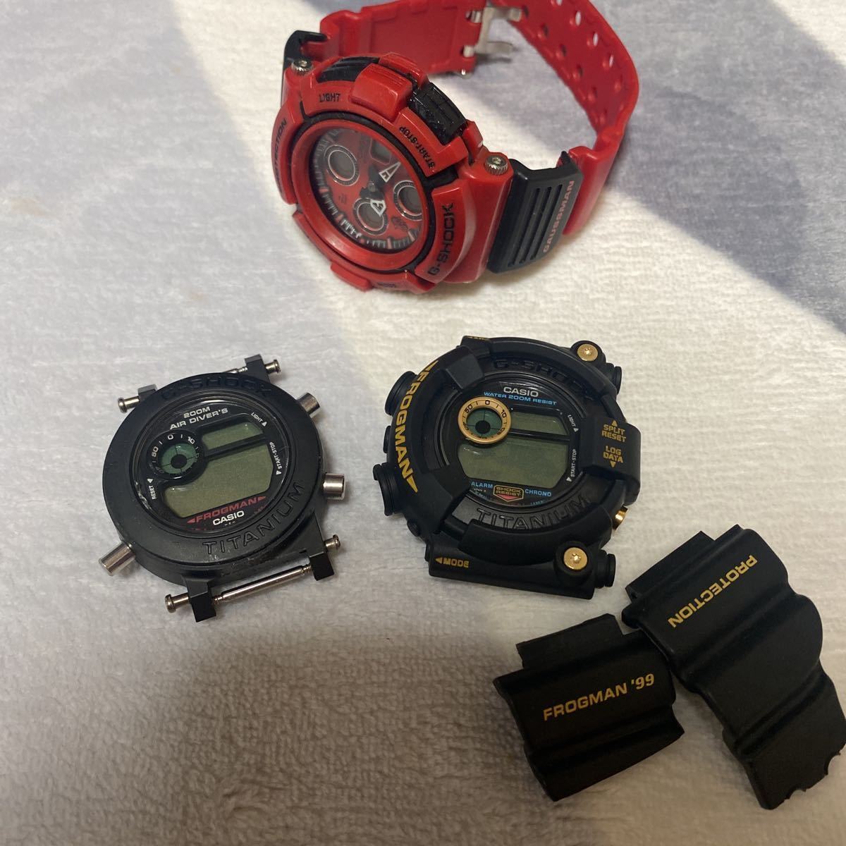 G-SHOCK フロッグマンDW-8200BU & DW-8200Z動作未確認-