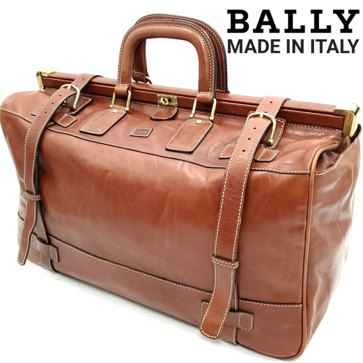 ヤフオク! -「bally ボストンバッグ」の落札相場・落札価格