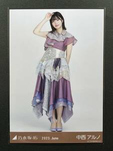 乃木坂46 生写真 中西アルノ 11thBD ライブ衣装 ヒキ