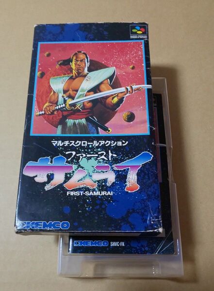 ファーストサムライ スーパーファミコン レトロゲーム 箱説あり ケムコ SFC